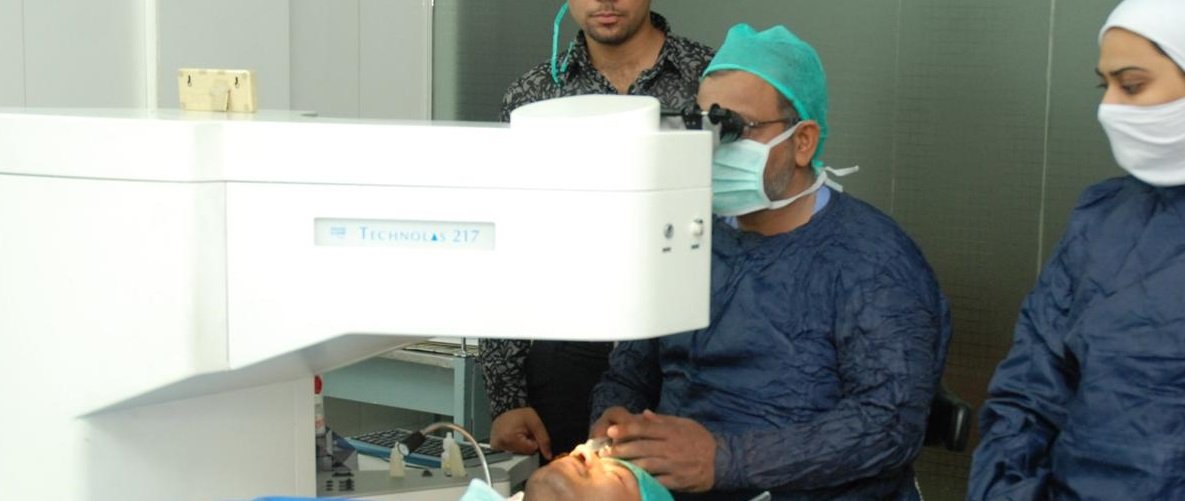 What to do before laser?