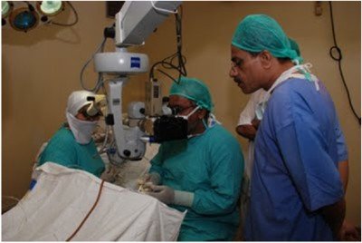 How squint operated?